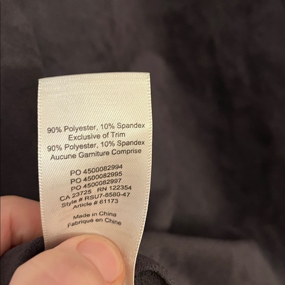 Wilfred Vivienne slip dress in dark charcoal size small - Picture 8 of 8